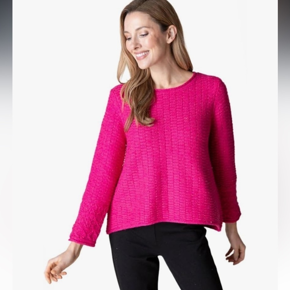 * Habitat Women's Harvest Tweed Cozy Pullover Sweater - 89105